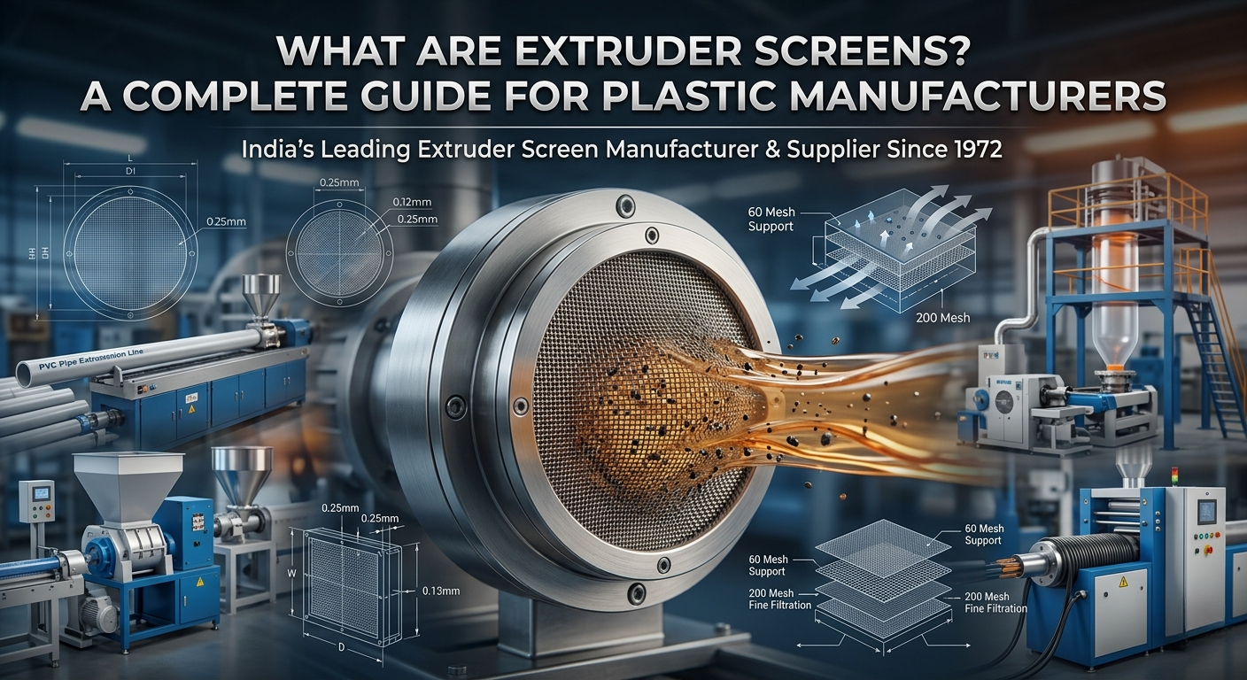 What Are Extruder Screens? A Complete Guide for Plastic Manufacturers