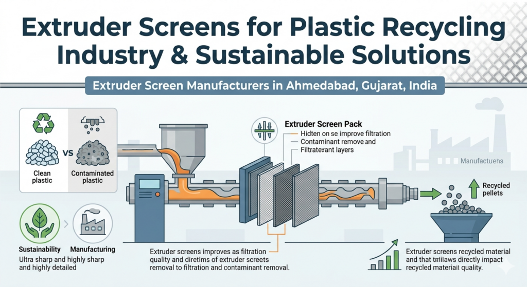 Extruder Screens for Plastic Recycling