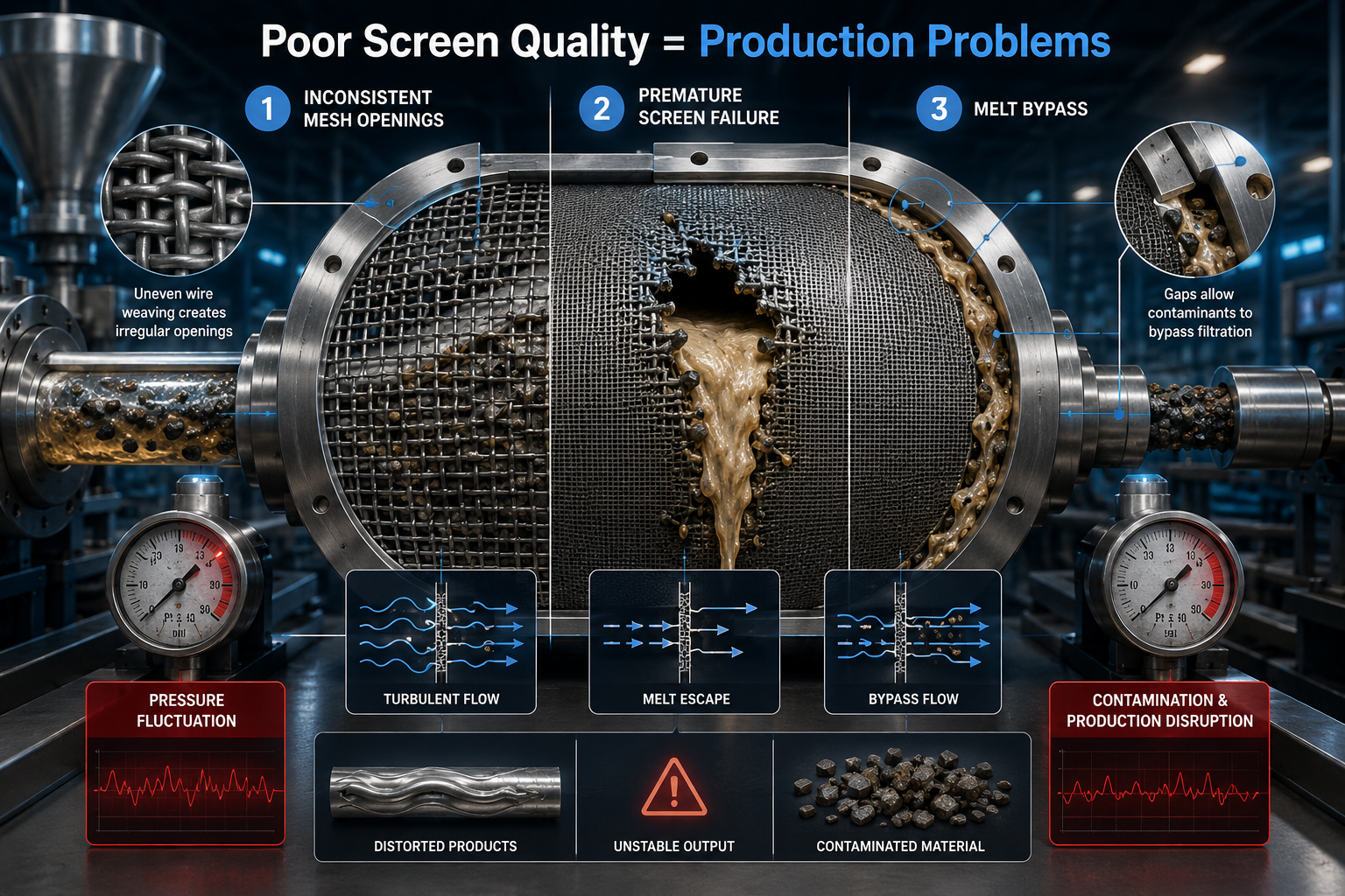 Extruder Screen Manufacturer & Supplier